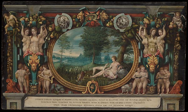 The Nymph of Fontainebleau, by French (Fontainebleau) Painter