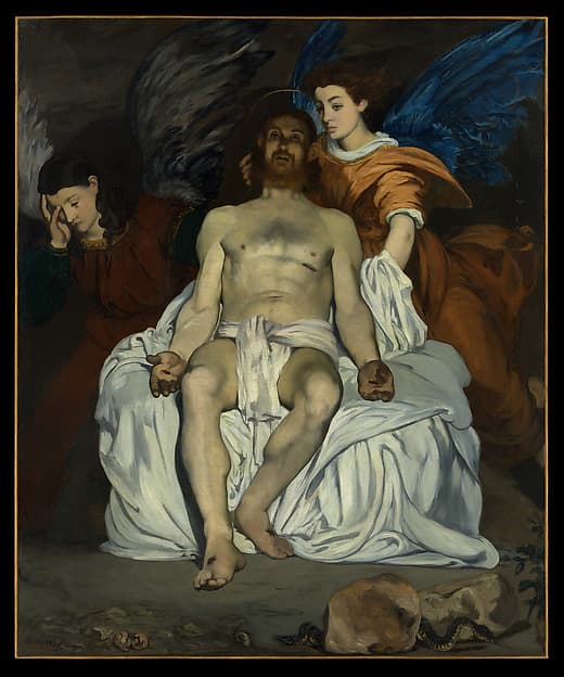 The Dead Christ with Angels, by Edouard Manet