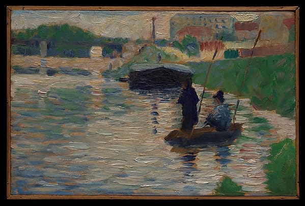 View of the Seine, by Georges Seurat