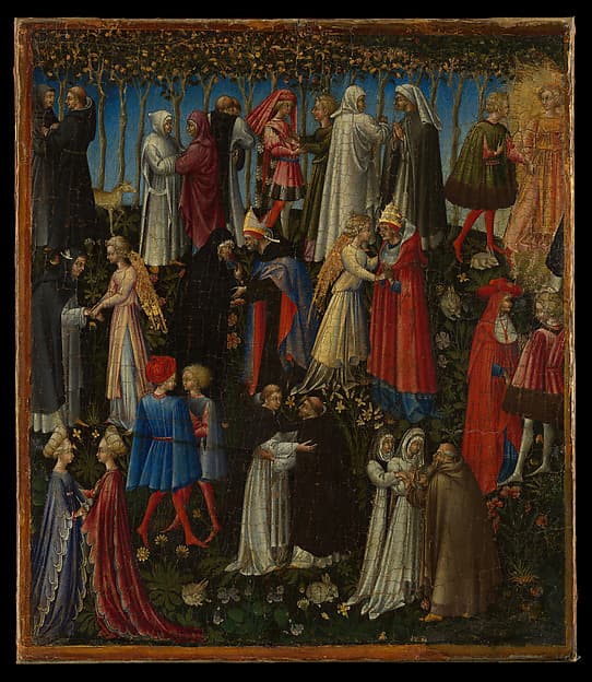 Paradise, by Giovanni di Paolo (Giovanni di Paolo di Grazia)