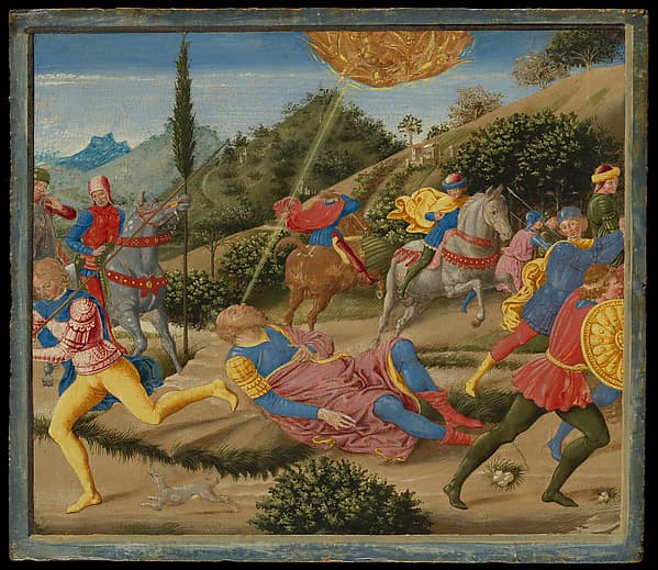 The Conversion of Saint Paul, by Benozzo Gozzoli (Benozzo di Lese di Sandro)