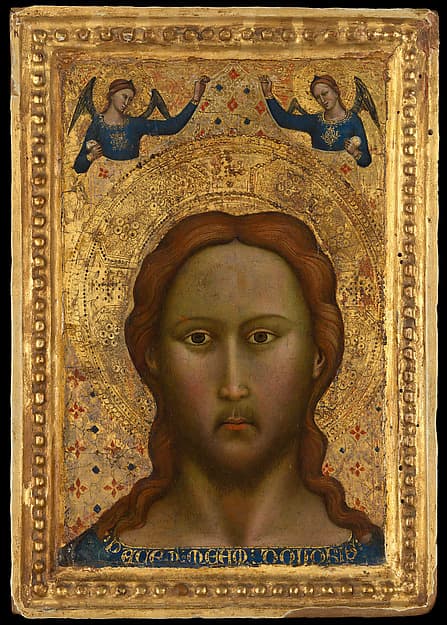 Head of Christ, by Master of the Orcagnesque Misericordia
