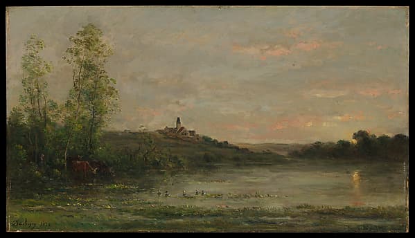 The Seine: Morning, by Charles-François Daubigny