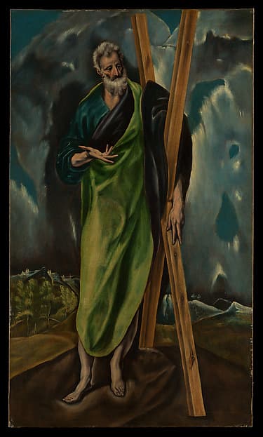 Saint Andrew, by El Greco (Domenikos Theotokopoulos)