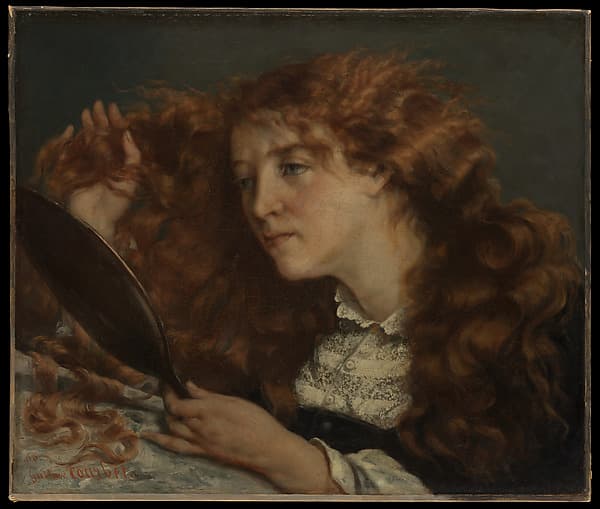 Jo, La Belle Irlandaise, by Gustave Courbet