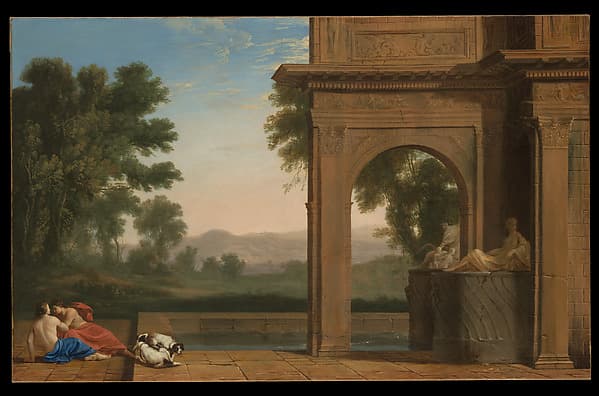 Classical Landscape with Figures, by Henri Mauperché