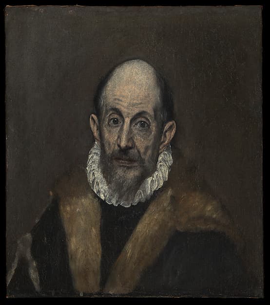Portrait of an Old Man, by El Greco (Domenikos Theotokopoulos)