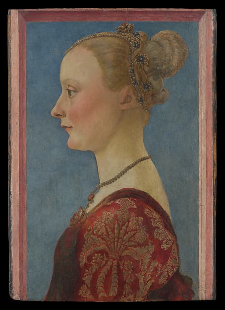 Portrait of a Woman, by Piero del Pollaiuolo (Piero di Jacopo Benci)
