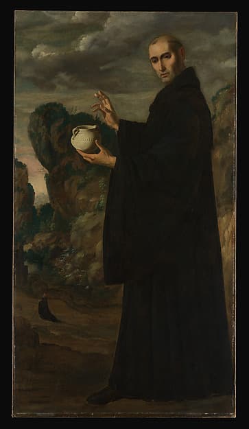 Saint Benedict, by Francisco de Zurbarán