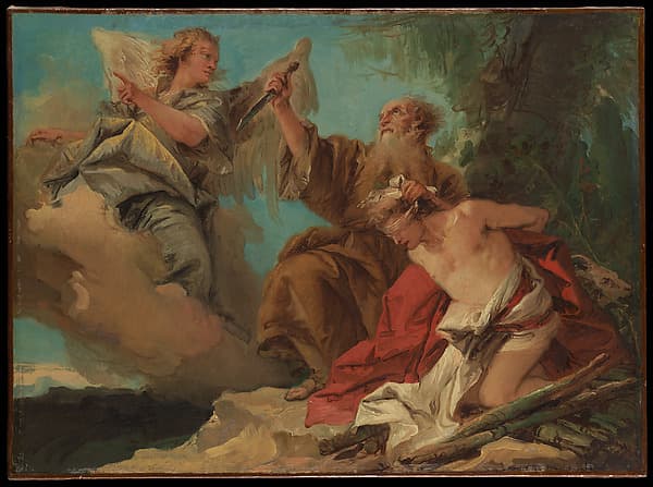The Sacrifice of Isaac, by Giovanni Domenico Tiepolo