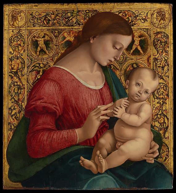 Madonna and Child, by Luca Signorelli (Luca d'Egidio di Luca di Ventura)
