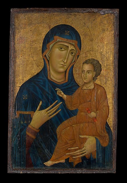 Madonna and Child, by Berlinghiero