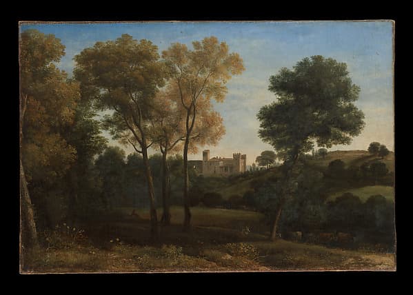 View of La Crescenza, by Claude Lorrain (Claude Gellée)