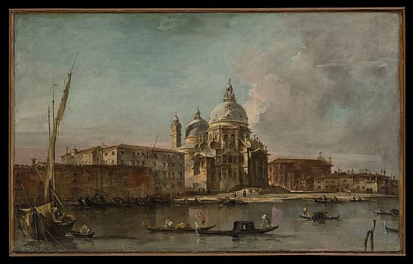 Santa Maria della Salute, by Francesco Guardi