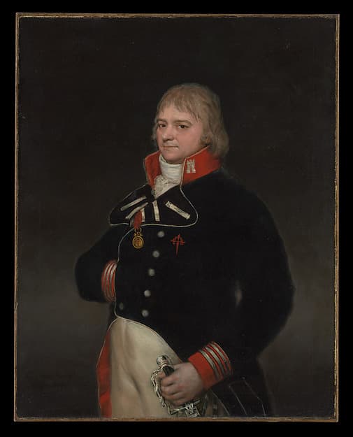 Ignacio Garcini y Queralt (1752–1825), Brigadier of Engineers, by Goya (Francisco de Goya y Lucientes)