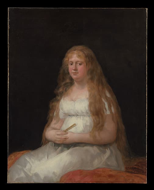 Josefa de Castilla Portugal y van Asbrock de Garcini (1775–about 1850), by Goya (Francisco de Goya y Lucientes)