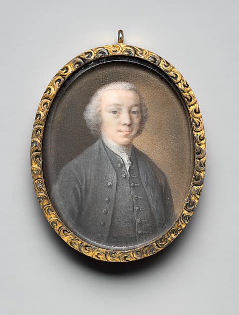 Portrait of a Man, by Johann Esaias Nilson