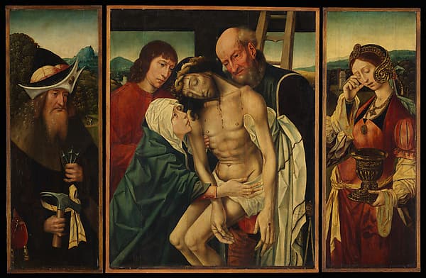 The Descent from the Cross, by Master of the Holy Blood