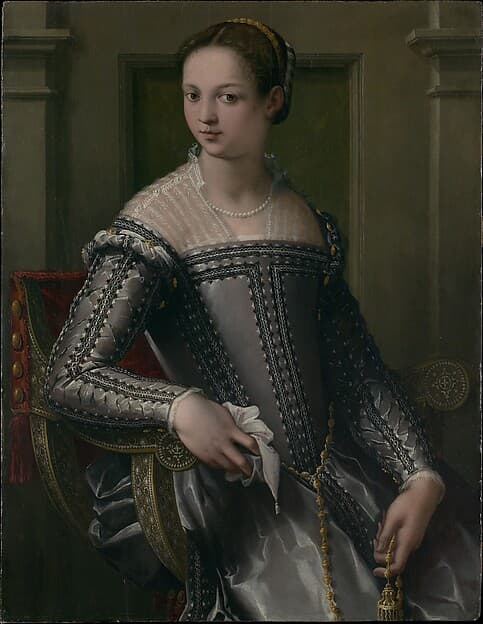 Portrait of a Woman, by Italian (Florentine) Painter (possibly Jacopo Zucchi, Florence 1541–1590 Rome)
