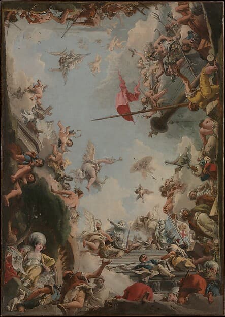 The Glorification of the Giustiniani Family, by Giovanni Domenico Tiepolo