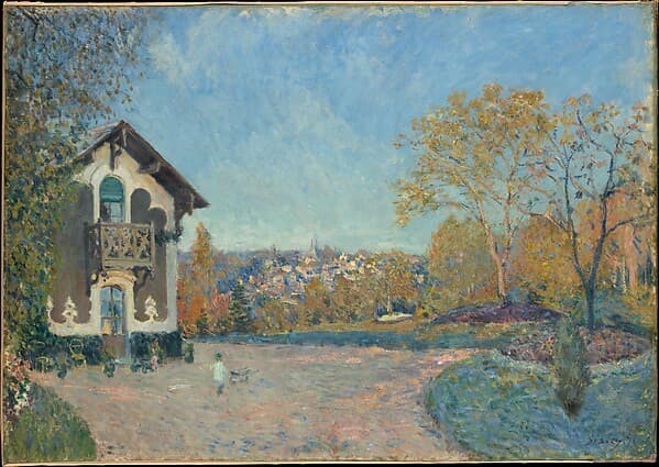 View of Marly-le-Roi from Coeur-Volant, by Alfred Sisley