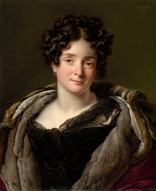 Madame Jacques-Louis-Étienne Reizet (Colette-Désirée-Thérèse Godefroy, 1782–1850), by Anne Louis Girodet-Trioson