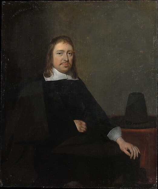 Portrait of a Seated Man, by Gerard ter Borch the Younger