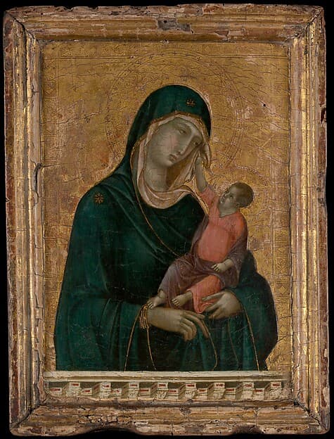 Madonna and Child, by Duccio di Buoninsegna
