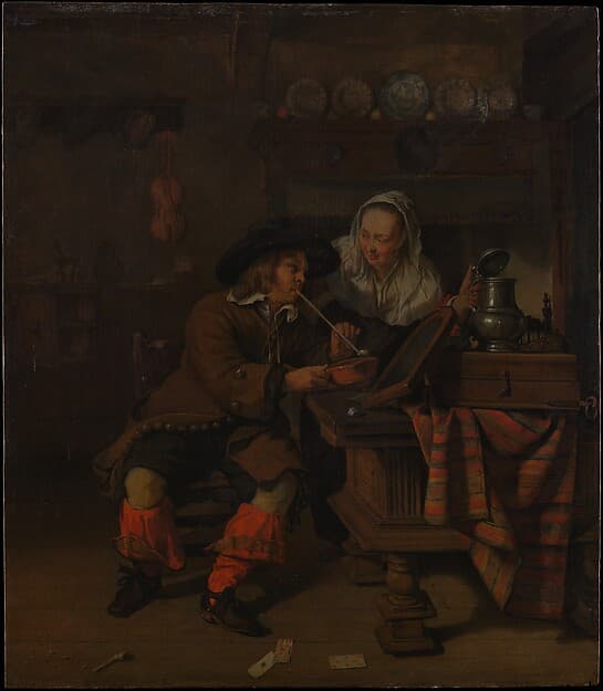 Tavern Scene, by Gabriël Metsu