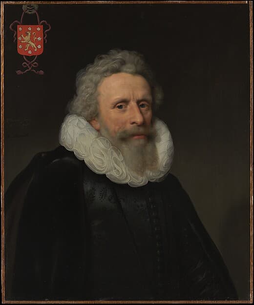 Jacob van Dalen (1570–1644), Called Vallensis, by Michiel Jansz. van Mierevelt