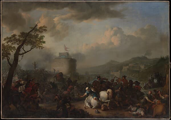 Battle Scene, by Johannes Lingelbach