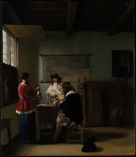 The Visit, by Pieter de Hooch