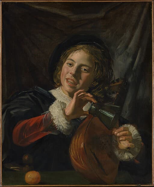 Boy with a Lute, by Frans Hals
