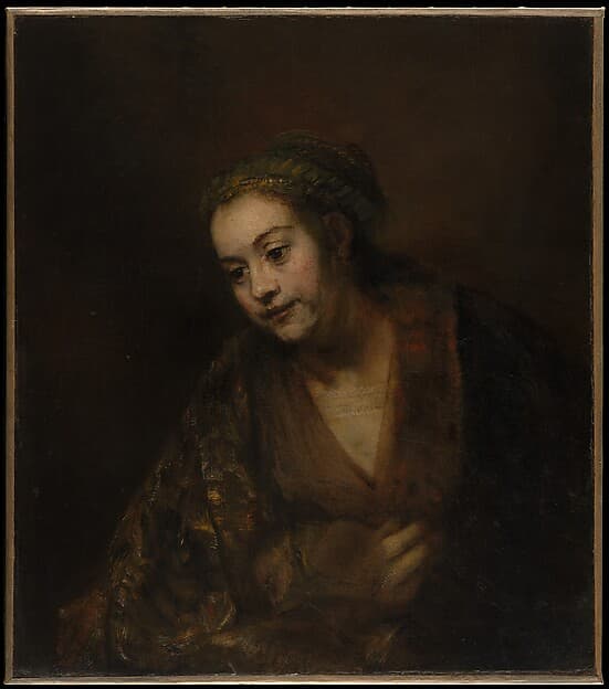 Hendrickje Stoffels (1626–1663), by Rembrandt (Rembrandt van Rijn)
