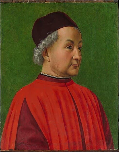 Portrait of a Man, by Domenico Ghirlandaio (Domenico Bigordi)