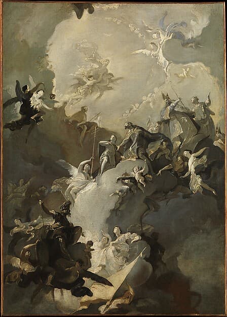The Glorification of the Royal Hungarian Saints, by Franz Anton Maulbertsch