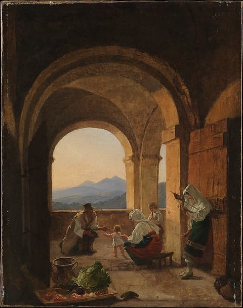 First Steps, by Franz Ludwig Catel