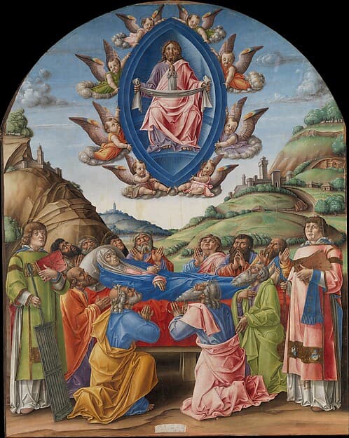 The Death of the Virgin, by Bartolomeo Vivarini
