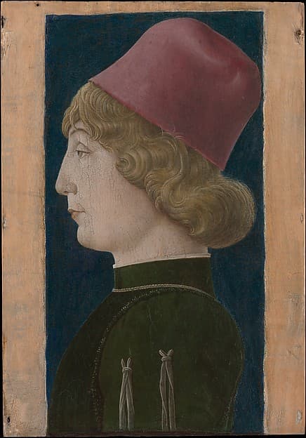 Portrait of a Young Man, by Cosmè Tura (Cosimo di Domenico di Bonaventura)