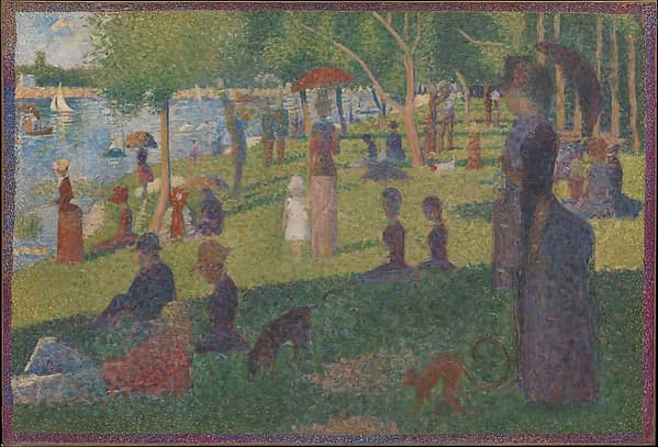 Study for "A Sunday on La Grande Jatte", by Georges Seurat