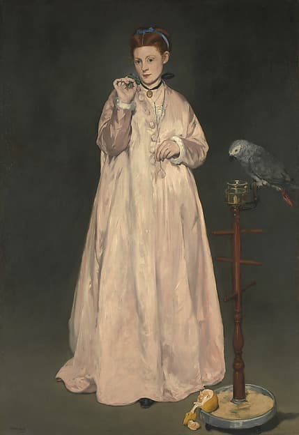 Young Lady in 1866, by Edouard Manet