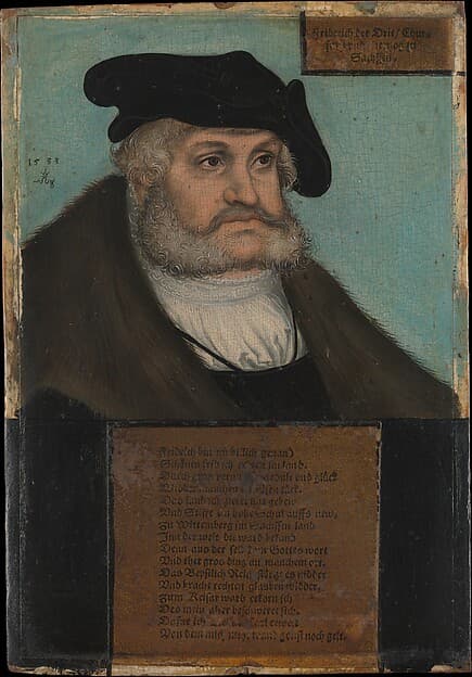 Friedrich III (1463–1525), the Wise, Elector of Saxony, by Lucas Cranach the Elder and Workshop