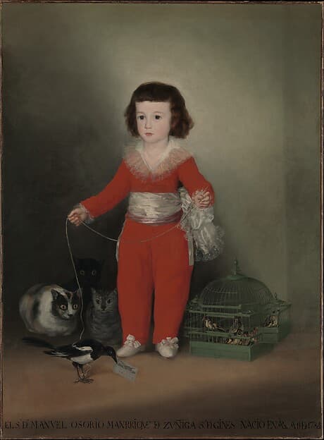 Manuel Osorio Manrique de Zuñiga (1784–1792), by Goya (Francisco de Goya y Lucientes)