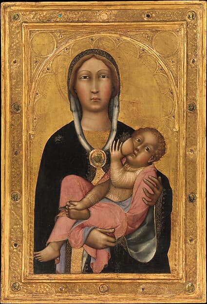 Madonna and Child, by Paolo di Giovanni Fei