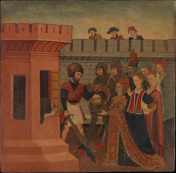 The Beheading of Saint John the Baptist, by Spanish (Catalan) Painter