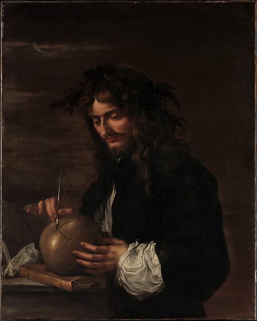Self-Portrait, by Salvator Rosa