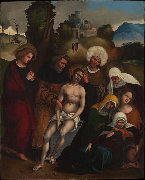 The Lamentation, by Ludovico Mazzolino