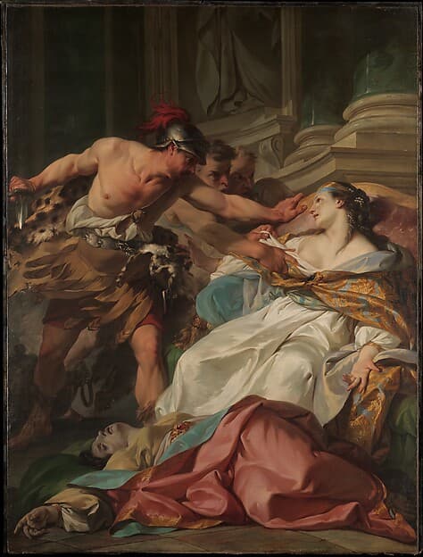 The Death of Harmonia, by Jean-Baptiste Marie Pierre