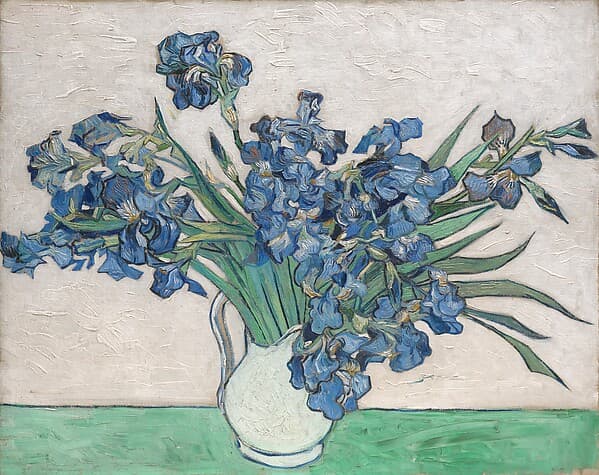 Irises, by Vincent van Gogh