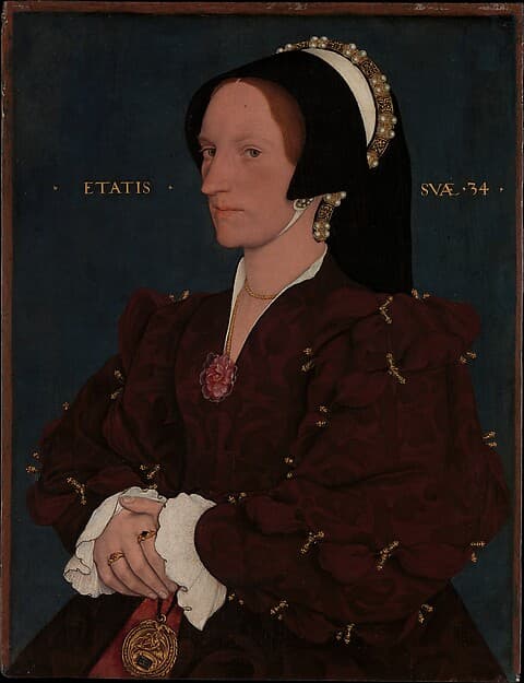 Lady Lee (Margaret Wyatt, born about 1509), by Hans Holbein the Younger
